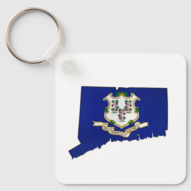 Connecticut Keychain (Front)