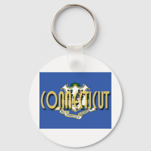 Connecticut Keychain