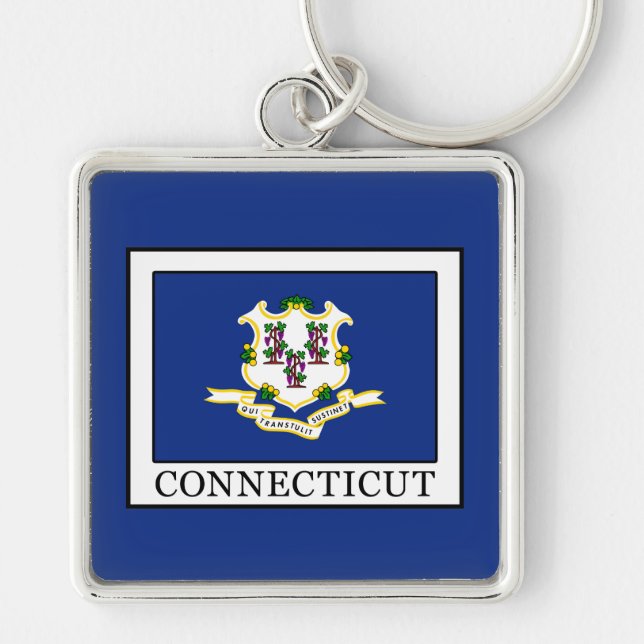 Connecticut Keychain (Front)