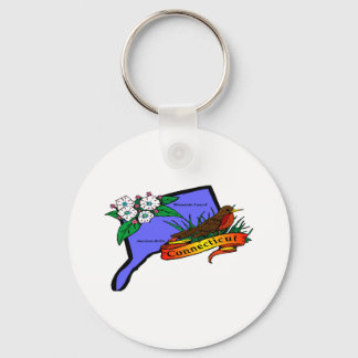 Connecticut Keychain