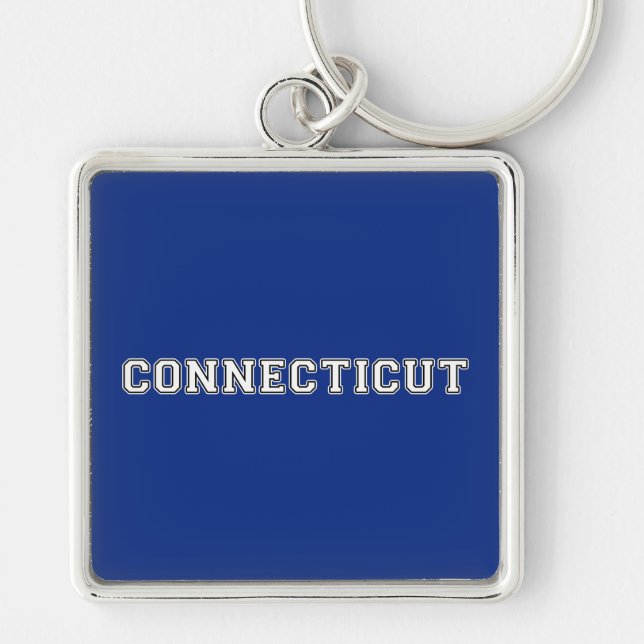 Connecticut Keychain (Front)