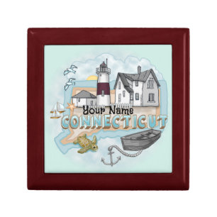 Connecticut Lighthouse  Gift Box