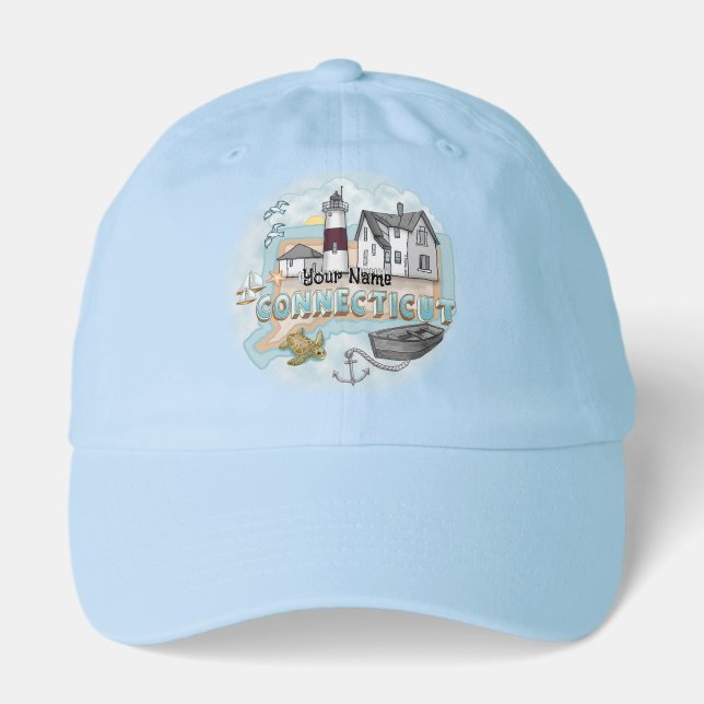 Connecticut Lighthouse  Hat (Front)