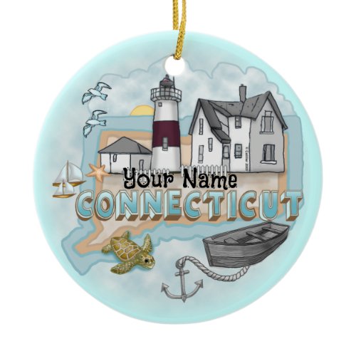 Connecticut Lighthouse  Ornament