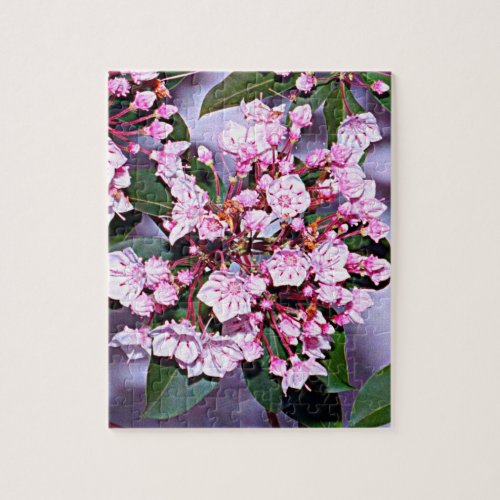 Connecticut Mountain Laurel Jigsaw Puzzle