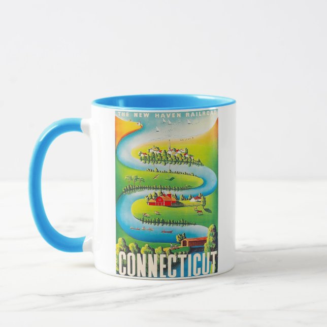CONNECTICUT MUG (Left)