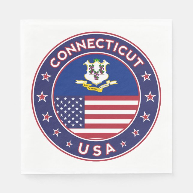 Connecticut Napkins (Front)