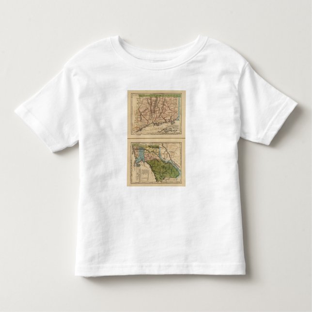 Connecticut, NewEngland Toddler T-shirt (Front)