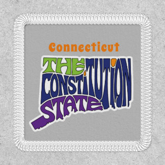 Connecticut Nickname Word Art Patch