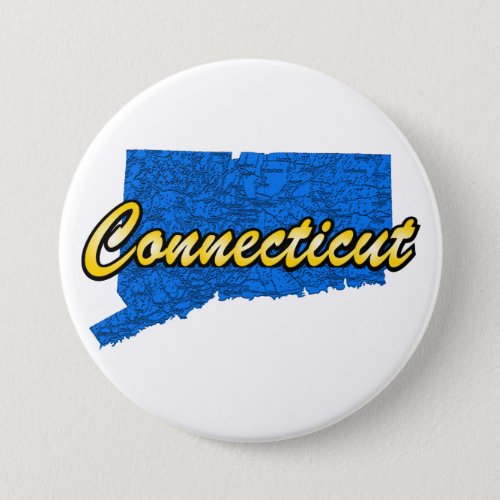 Connecticut Pinback Button