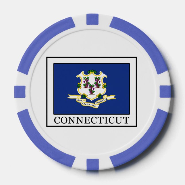 Connecticut Poker Chips (Front)