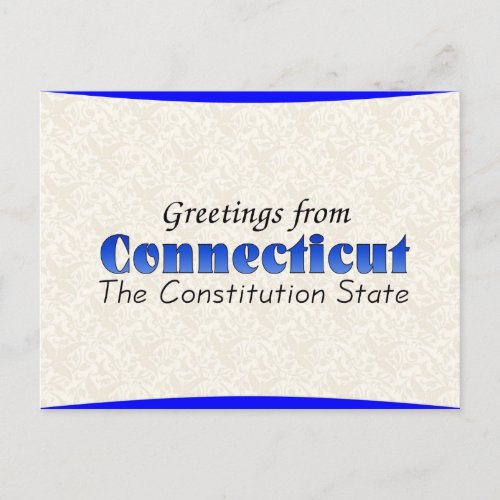 Connecticut Postcard