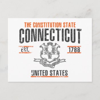 Connecticut Postcard by KDRTRAVEL at Zazzle