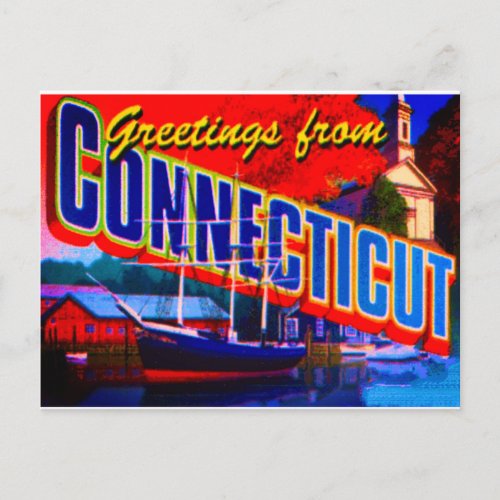 Connecticut Postcard