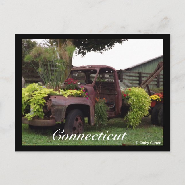 Connecticut Postcard (Front)