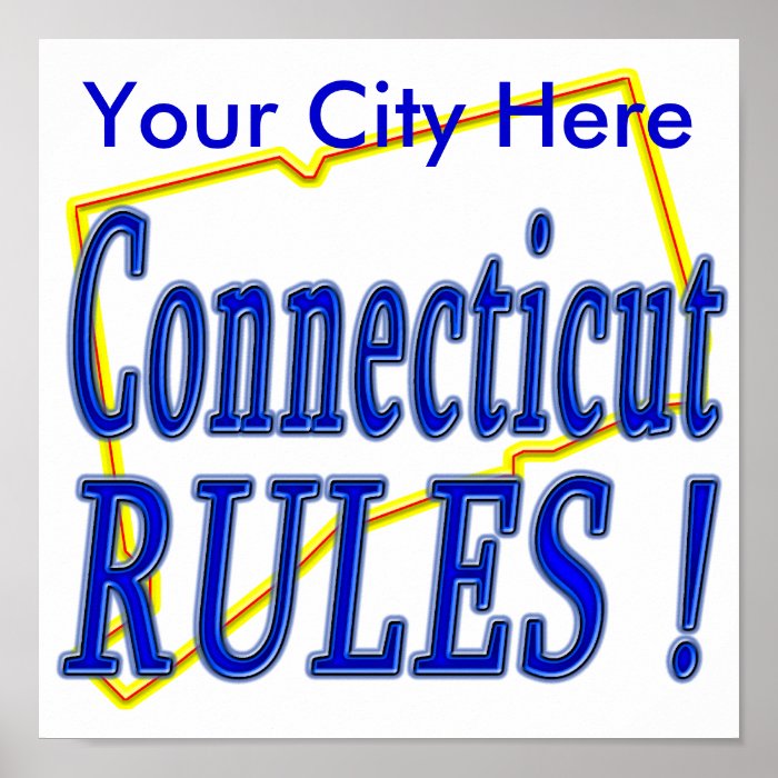 Connecticut Rules  Posters