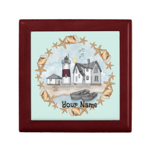 Connecticut Shells Lighthouse Gift Box