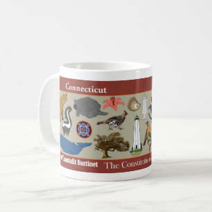 Connecticut State Commemorative Mug