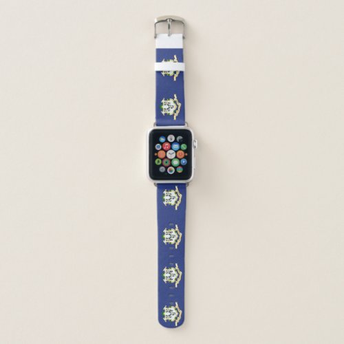 Connecticut State Flag Apple Watch Band