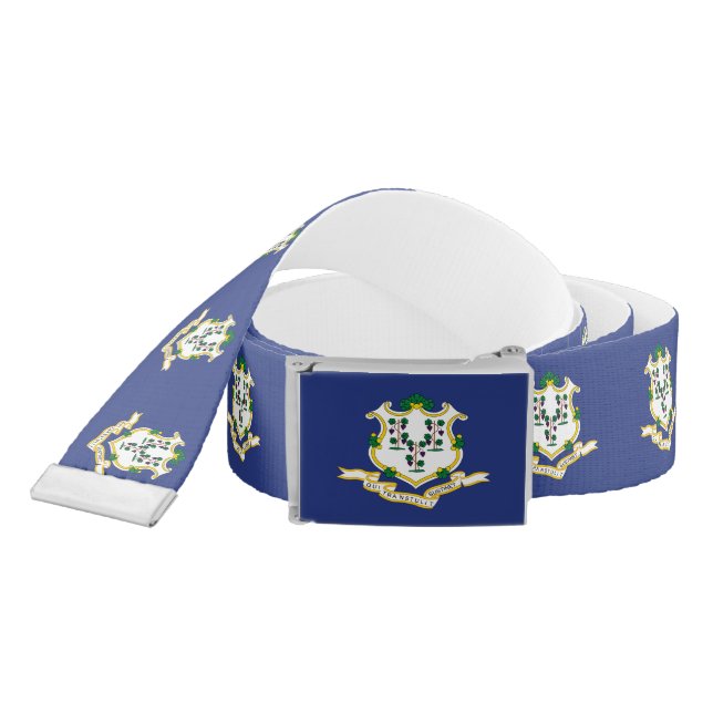 Connecticut State Flag Belt (Snake)