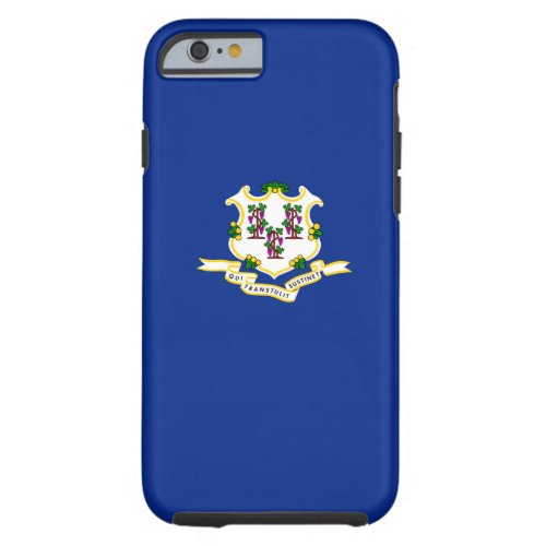 Connecticut State Flag Design Tough iPhone 6 Case