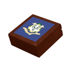 Connecticut State Flag Gift Box