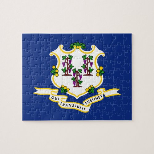 Connecticut State Flag Jigsaw Puzzle