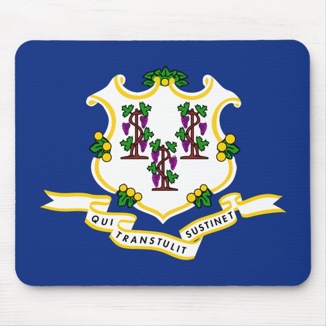 Connecticut State Flag Mouse Pad (Front)