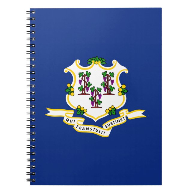 Connecticut State Flag Notebook (Front)
