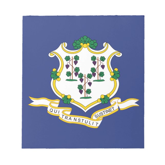 Connecticut State Flag Notepad (Front)