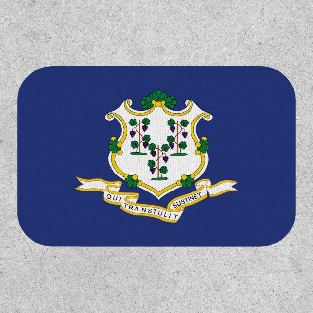 Connecticut State Flag Patch (Front)