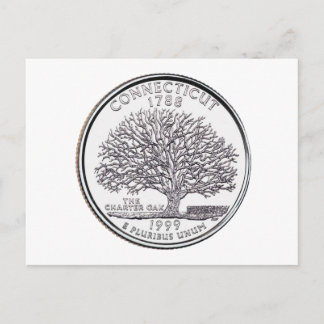 Connecticut State Quarter Postcard