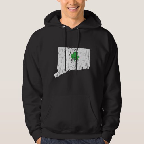 Connecticut State St Patrick S Day Connecticut Sha Hoodie