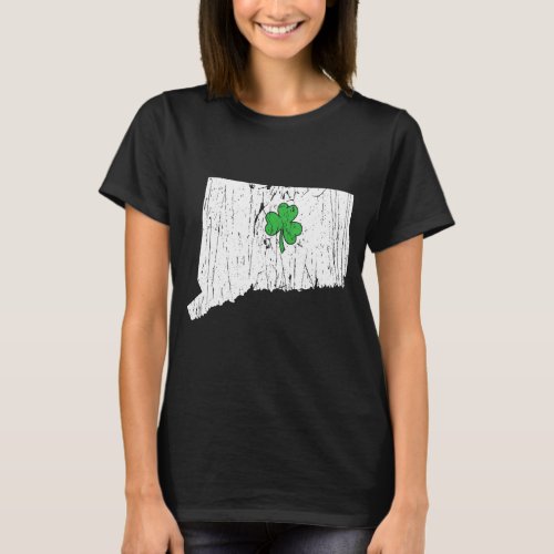 Connecticut State St Patrick S Day Connecticut Sha T_Shirt