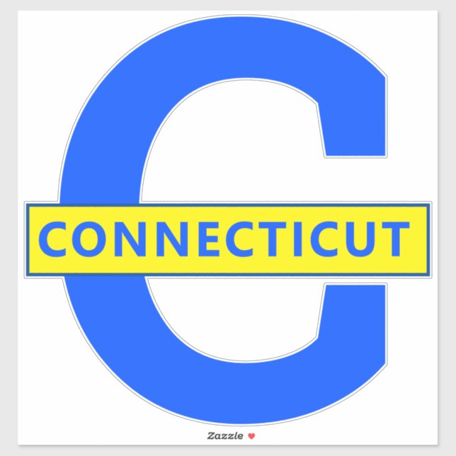 CONNECTICUT STICKER (Sheet)
