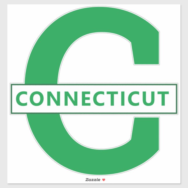 CONNECTICUT STICKER (Sheet)
