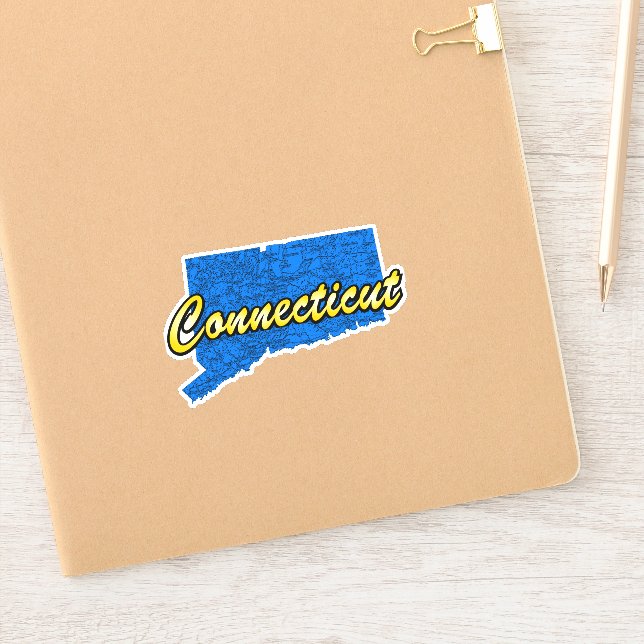 Connecticut Sticker (Notebook)