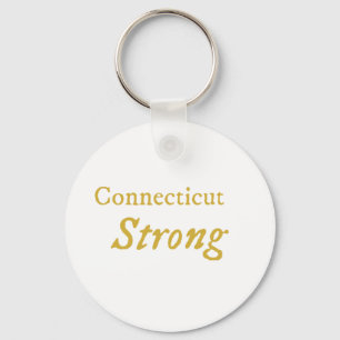 Connecticut Strong Keychain