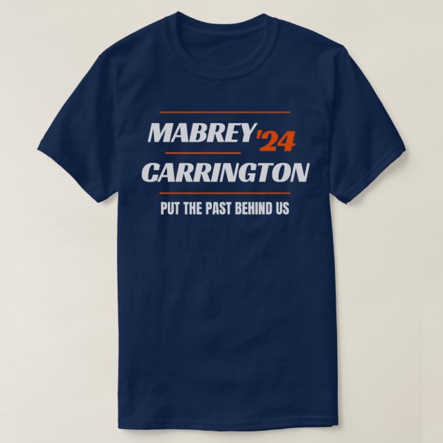 Connecticut Sun WNBA DiJonai rington Marina Mabrey T-Shirt (Design Front)