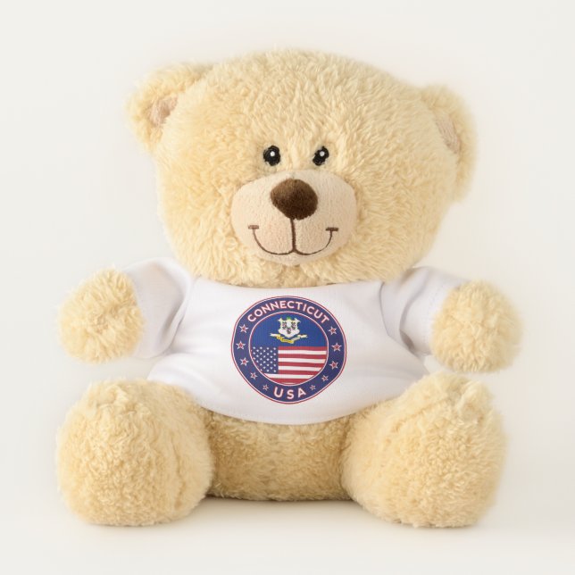 Connecticut Teddy Bear (Front)