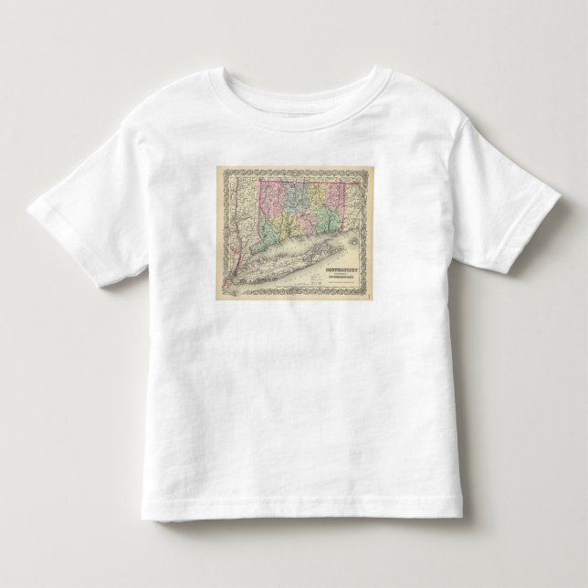 Connecticut Toddler T-shirt (Front)
