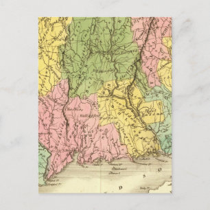 Connecticut US Postcard