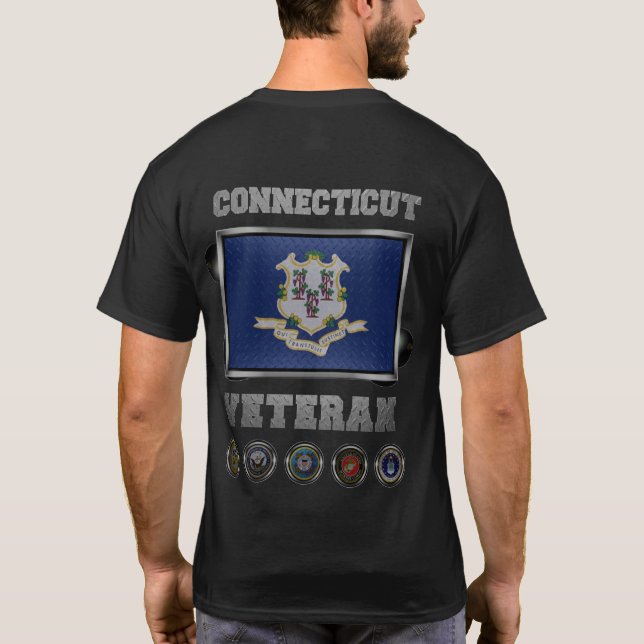 Connecticut Veteran Tshirt (Back)