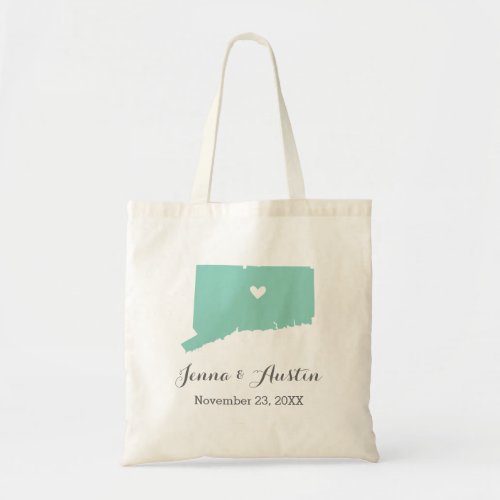Connecticut Wedding Welcome Tote
