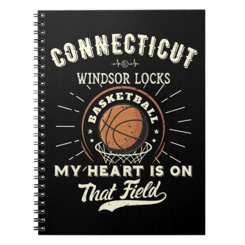 Connecticut Windsor Locks American Basketball Notebook