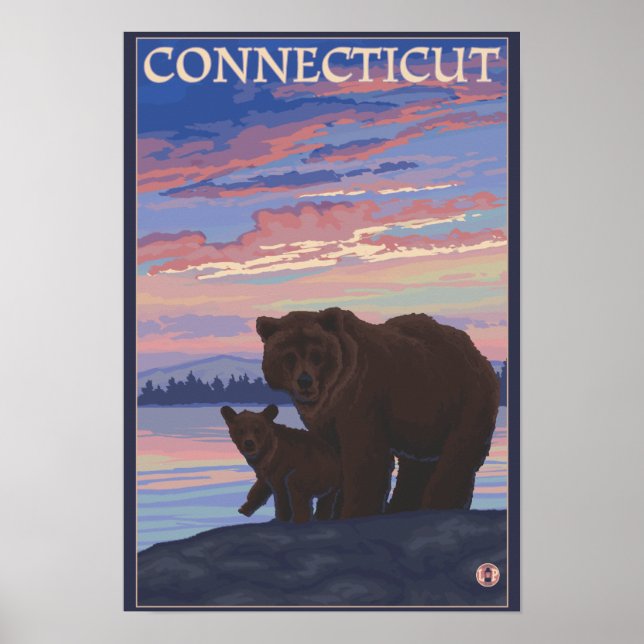 ConnecticutBear and Cub Poster (Front)