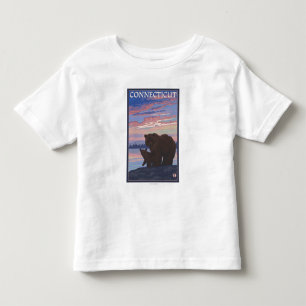 ConnecticutBear and Cub Toddler T-shirt