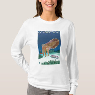 ConnecticutCuttlefish Scene T-Shirt