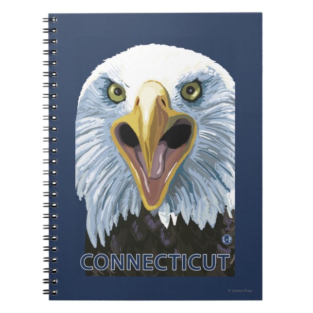 ConnecticutEagle Up Close Notebook (Front)