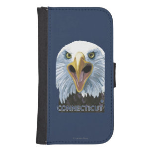 ConnecticutEagle Up Close Phone Wallet